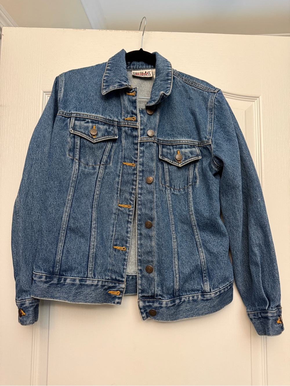 bill blass Blue Denim Jean Jacket